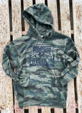 Load image into Gallery viewer, Forest Camo logo hoodie
