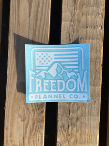 Freedom Flannel Decal